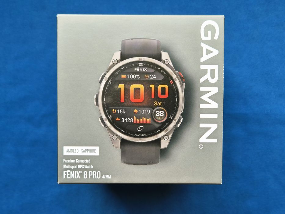 Годинник Garmin Fenix 8 Pro 47 mm Amoled Sapphire (010-03198-11)