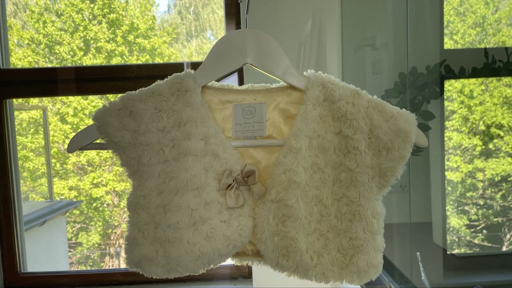 Używane kremowe bolerko dziewczęce Cool Club by Smyk