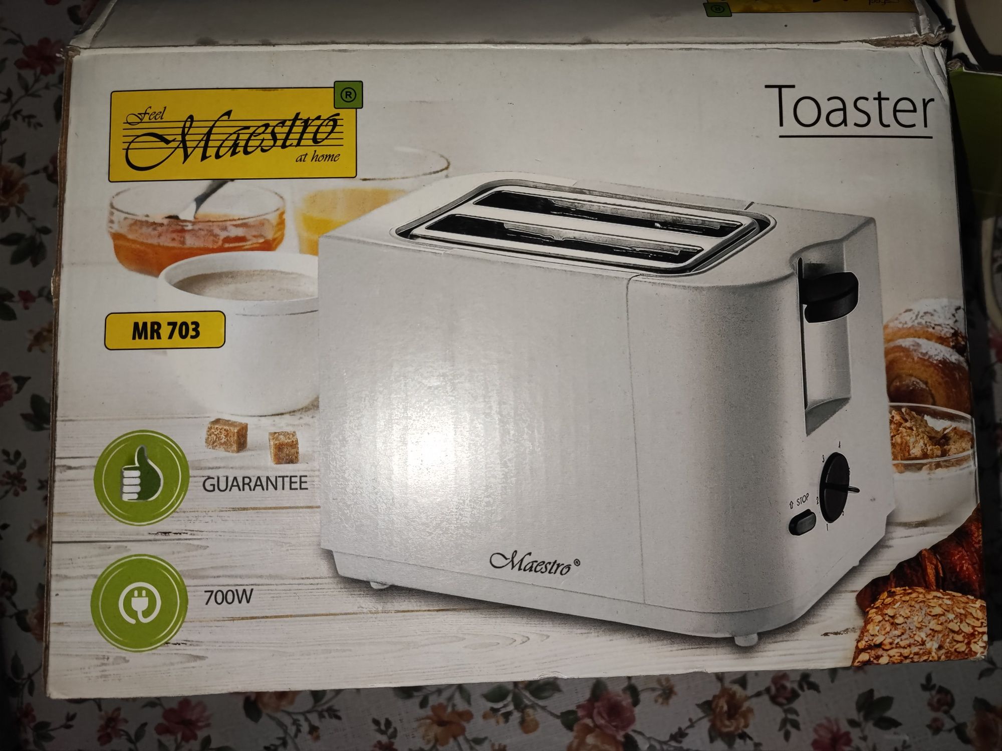 Тостер maestro mr 703