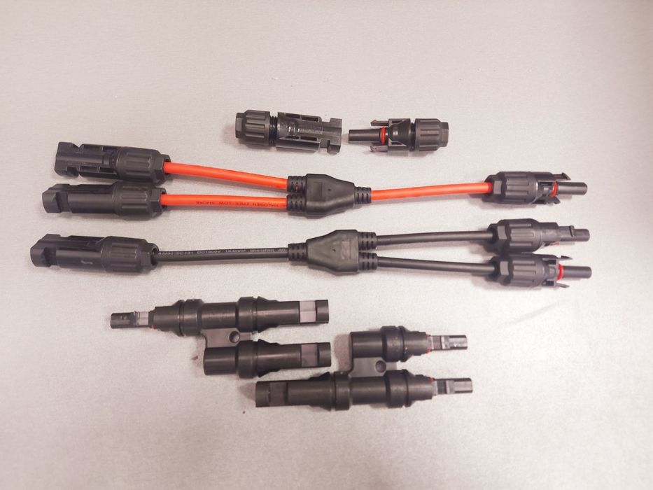 Сонячний кабель 6 мм2, мс4 конектори