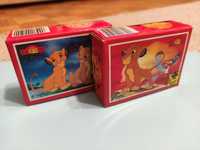 Puzzle Król Lew Disney Trefl 2 pudełka 54