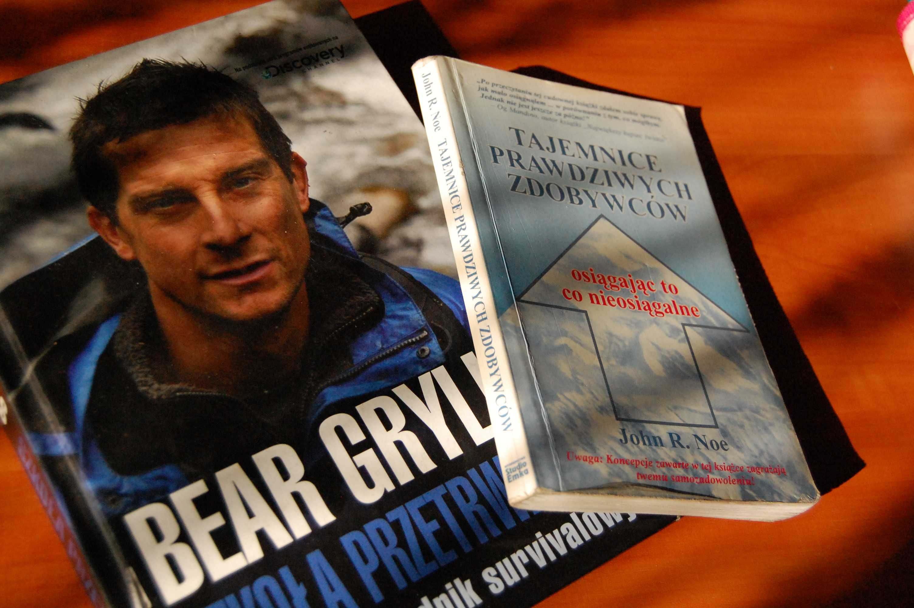 Tajemnice prawdziwych zdobywców. Bear Grylls.Survival.John..R.Noe.