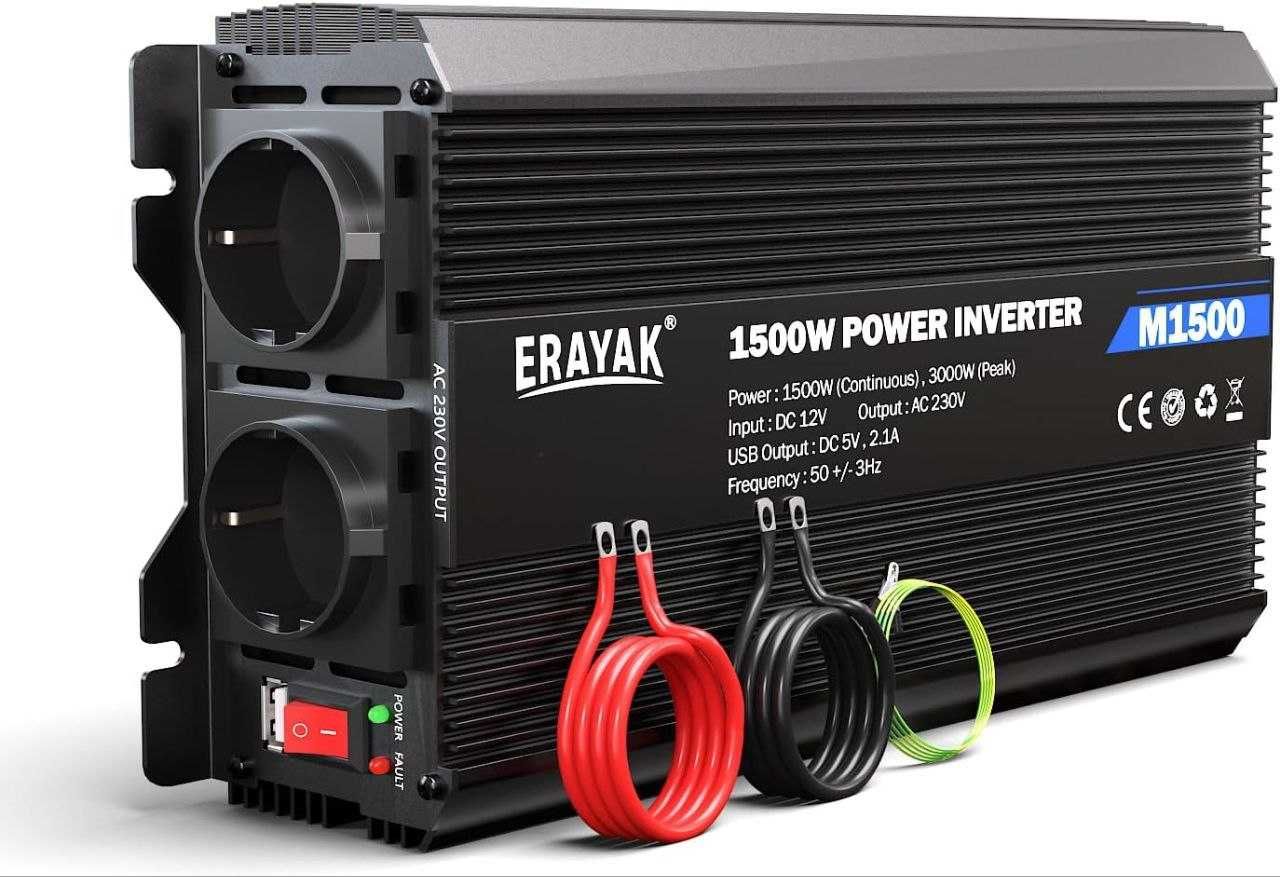 Інвертор инвертор ERAYAK® (1500/3000W, 12-220)