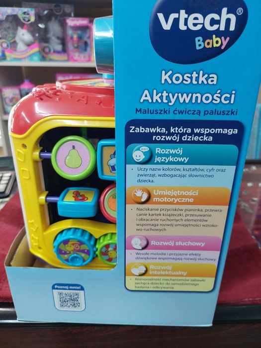 Vtech  Kostka Aktywności, nowa, 60677