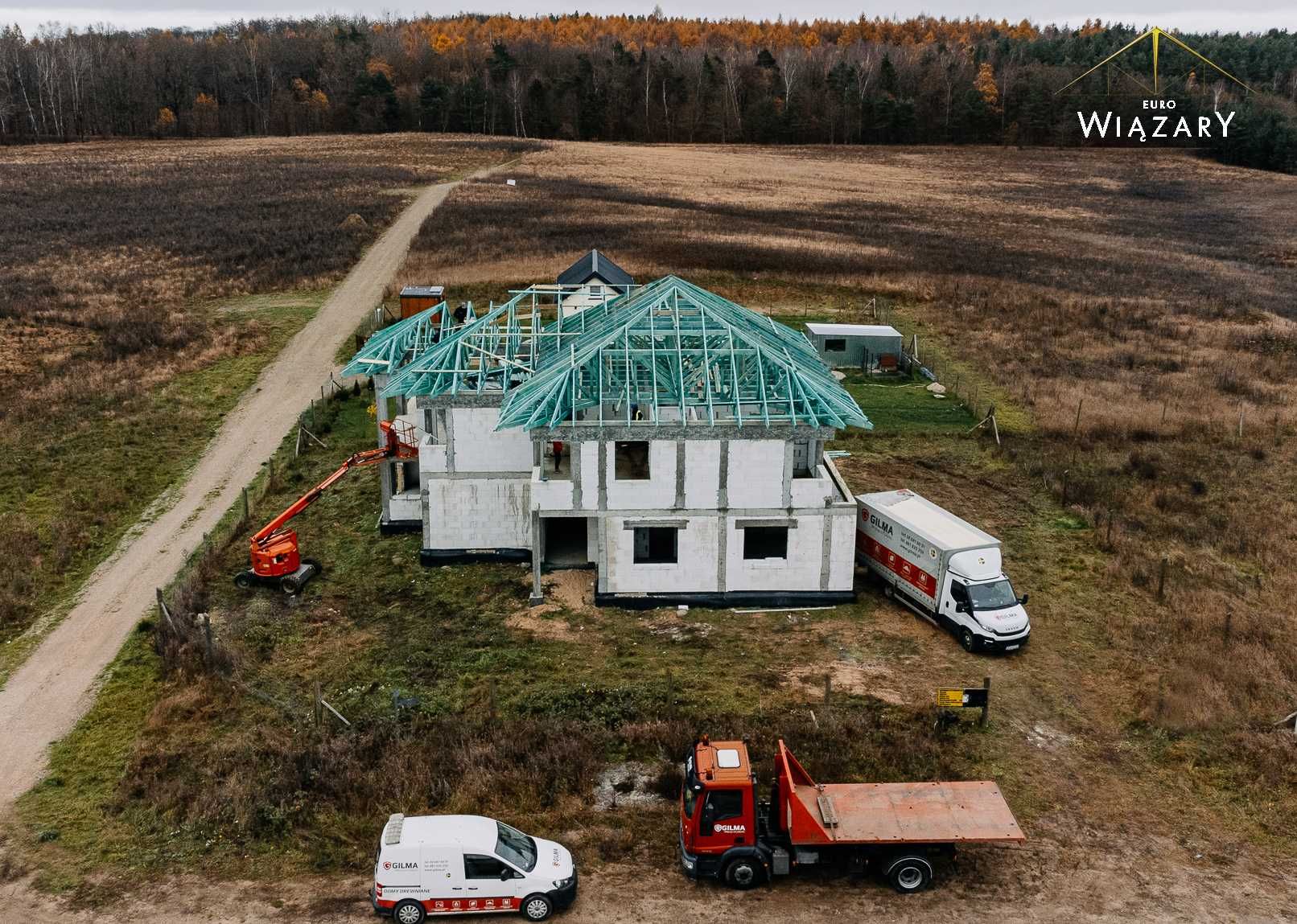 Drewniane konstrukcje dachowe Projektowanie. Produkcja. Montaż!!!
