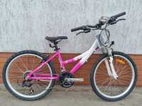 Nowy Rower dla dziewczynki Limber gb 1.4 24'' Różowo Biały Wyprzedaż