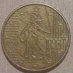 10 centimos França 1999