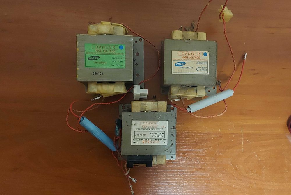 Трансформатори від мікрохвильовки Самсунг