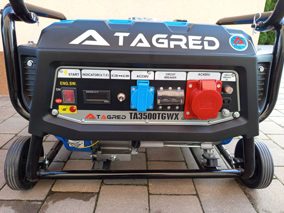Agregat prądotwórczy trójfazowy 3500W TAGRED AVR 230/400V TA3500TGWX