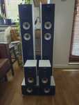 Zestaw kolumn kina domowego 5.0 JAMO S 626 HCS3