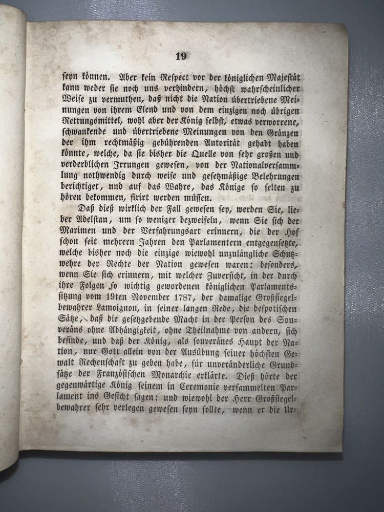 Stara książka niemiecka 1840r. Wielands