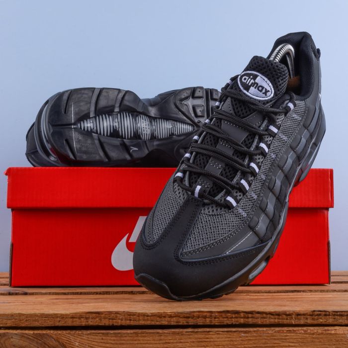 ‼️НОВИНКА‼️41-45 Nike Air Max 95 total black кросівки кроссовки кеди