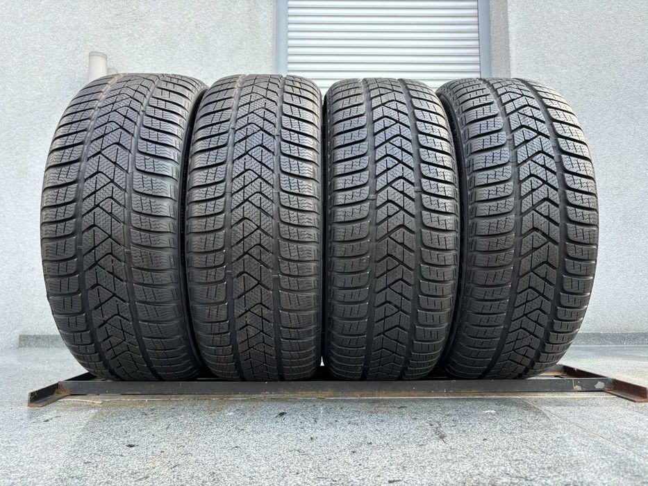 4szt zimowe 225/40R19 Pirelli 7mm 100% bieżnika 2021r bdb stan! Z5188