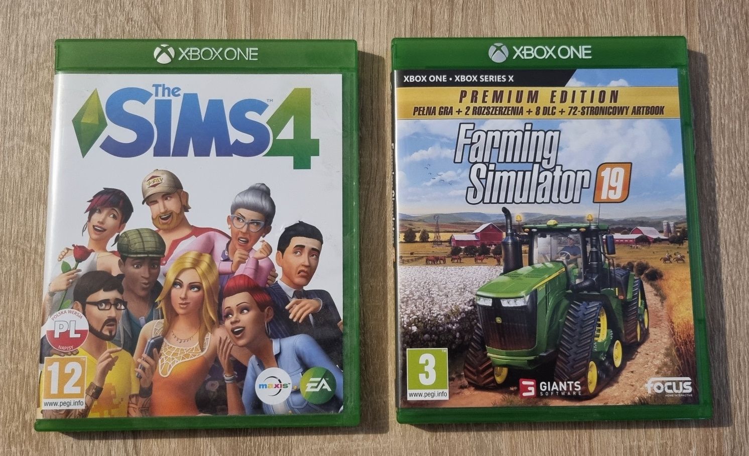 Gry Xbox One The Sims 4 Farming Simulator 19 Sprzedam
