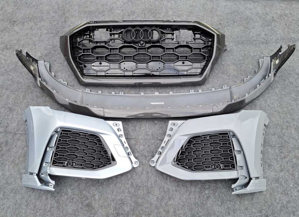 Комплект решіток+нижня губа AUDI RSQ8 Q8 RS