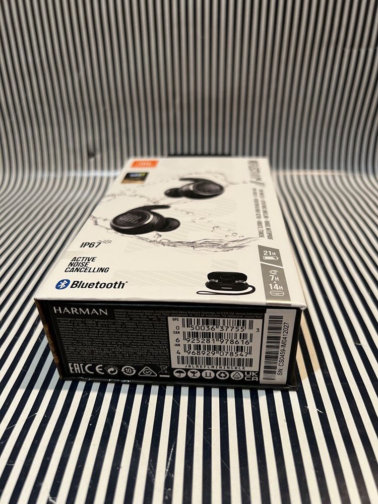 Навушники TWS JBL Reflect Mini NC Black (JBLREFLMININCBLK)