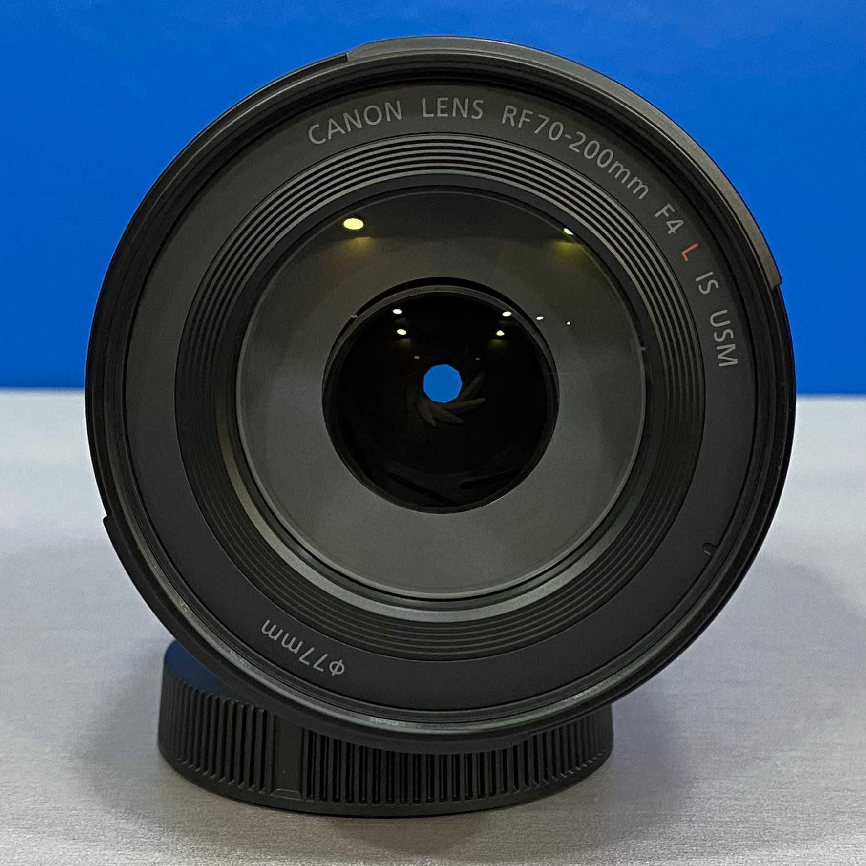 Canon RF 70-200mm f/4 L IS USM (NOVA - 3 ANOS DE GARANTIA)