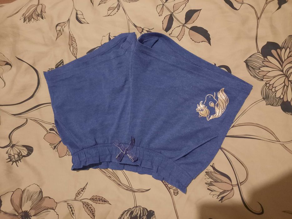 Шорты единорог блестящий H&M 6-8 лет 122 128