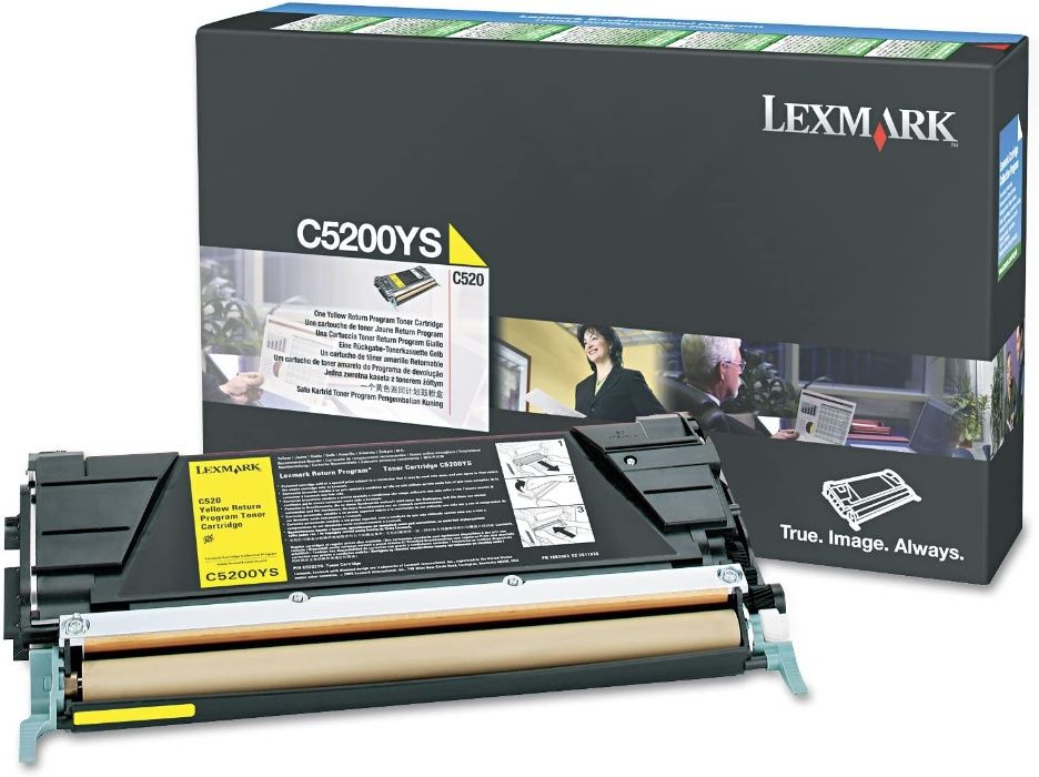 Toner Lexmark c5200ys Amarelo