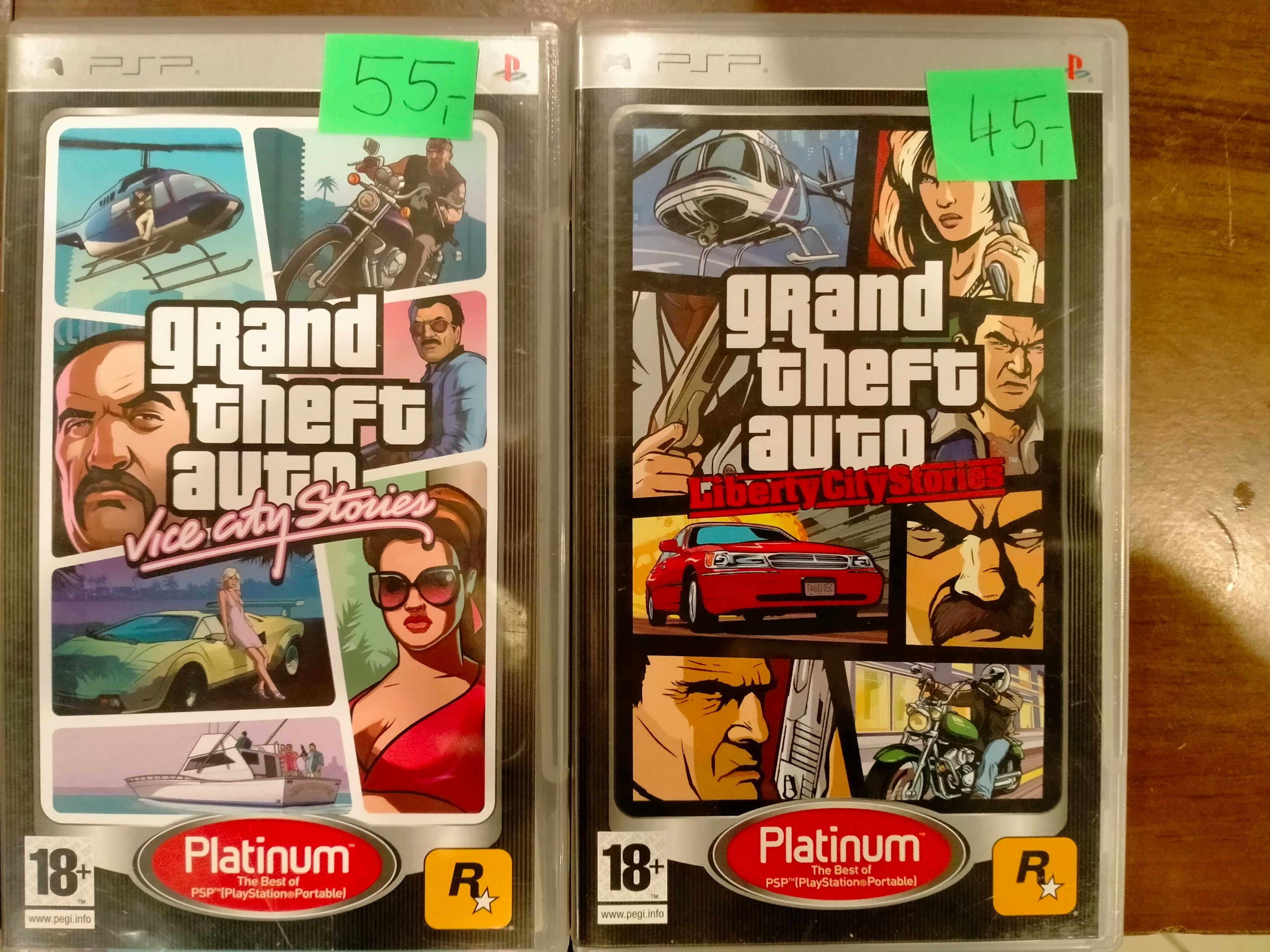 PSP gry duży wybór GTA, Teken Crash