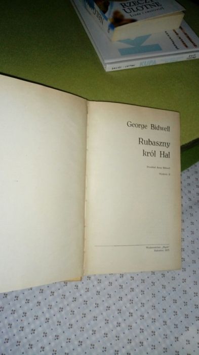 Rubaszny Król Hal. 1973r. George Bidwell