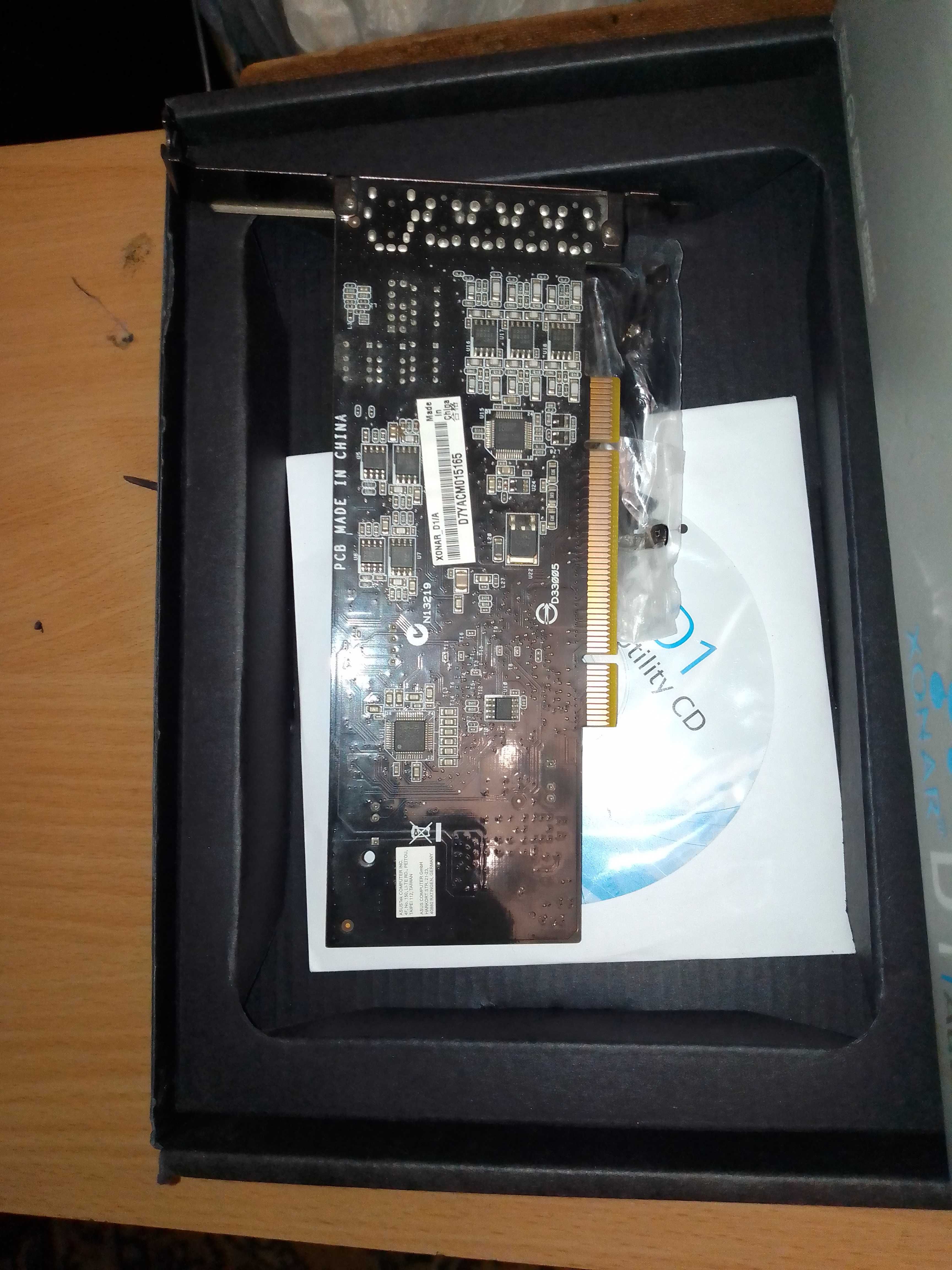 Звуковая карта Asus Xonar D1 (PCI)