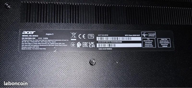 Потужний Acer aspire a317-32, 17,3 Full HD ips, відео 4ГБ, intel, SSD