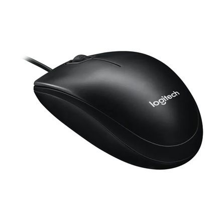 logitech | mysz | m100 | optyczna | przewodowa | czarna