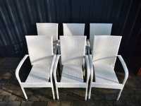 Krzesła ogrodowe sztaplowane VENTURE HOME 6 sztuk z Niemiec