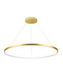 Jednoczęściowa Nowoczesna lampa wisząca | LED | Złota