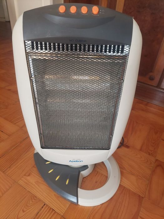 Aquecedor electrico giratório  1200w
