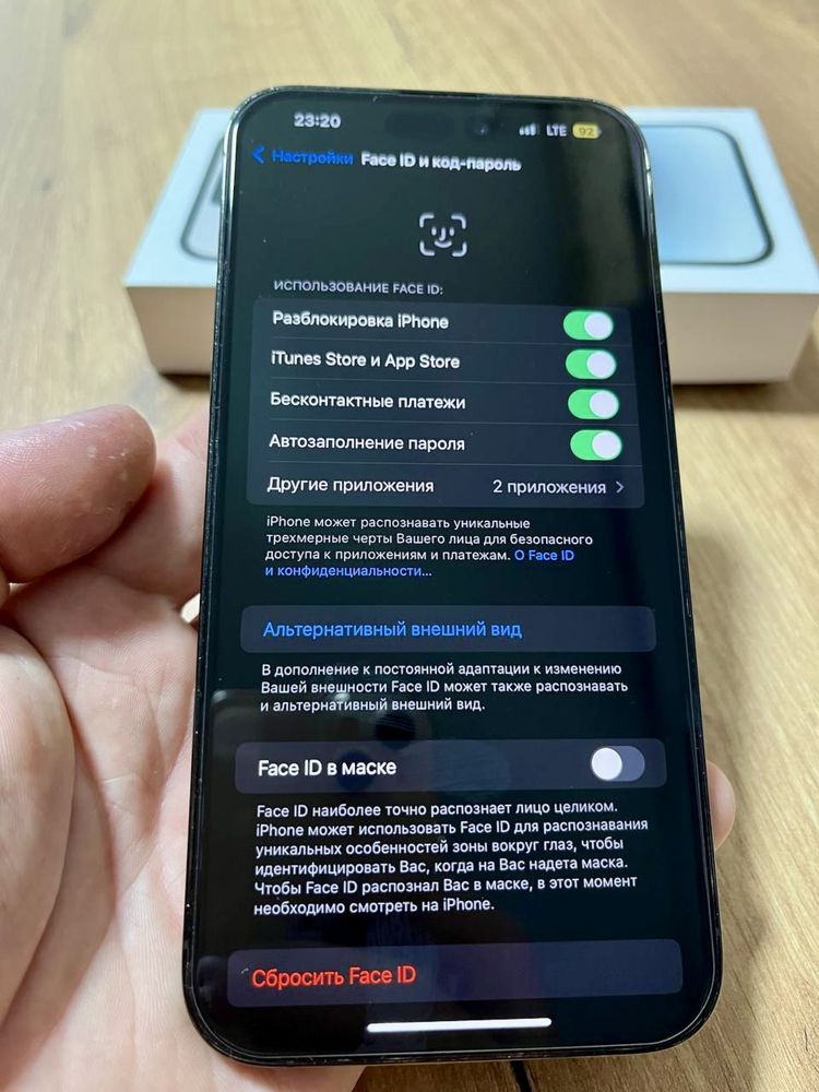 iPhone 14 Pro Max 128GB физическая sim