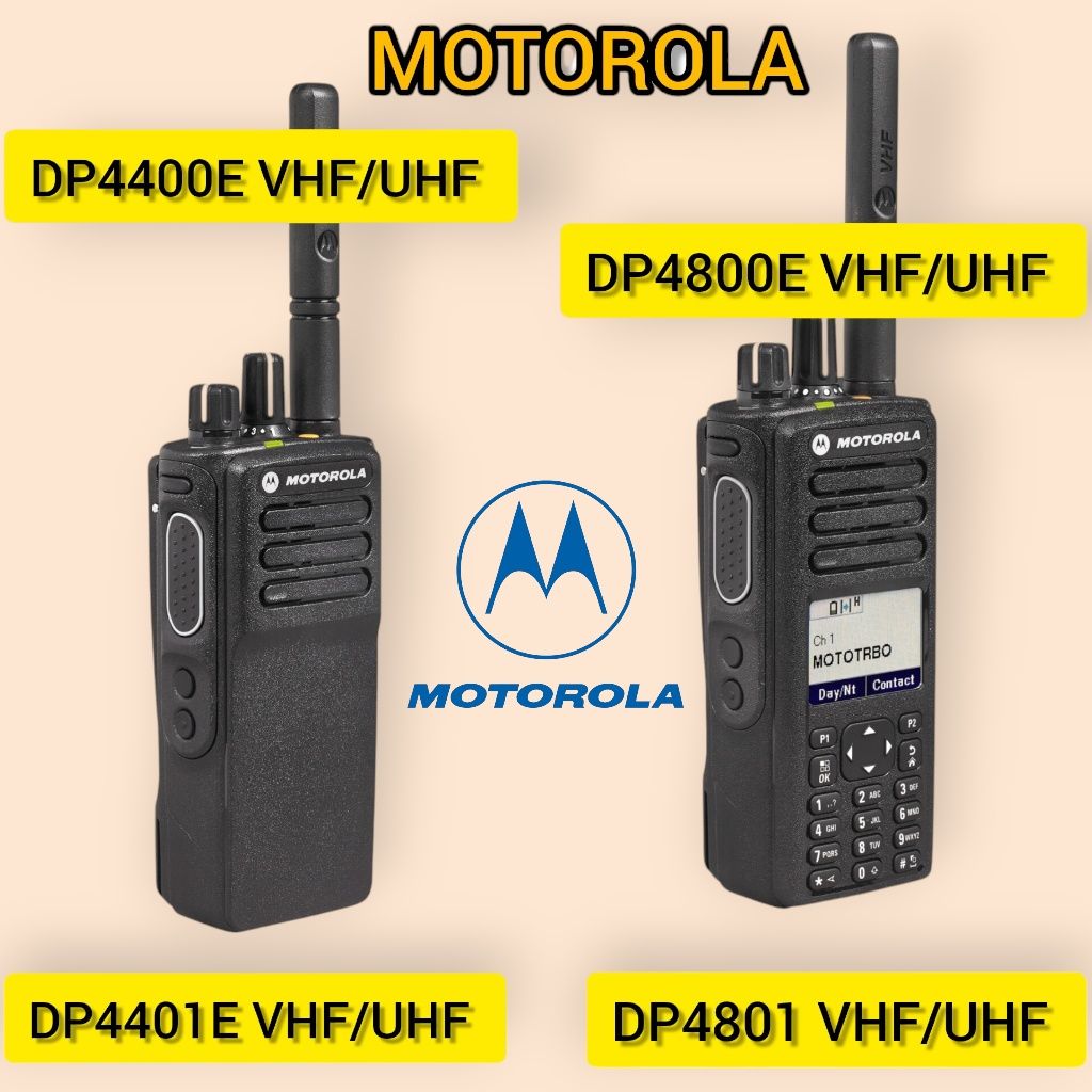 Радіостанція Motorola DP4400E DP4401E DP4800E DP4801E VHF UHF ліцензія