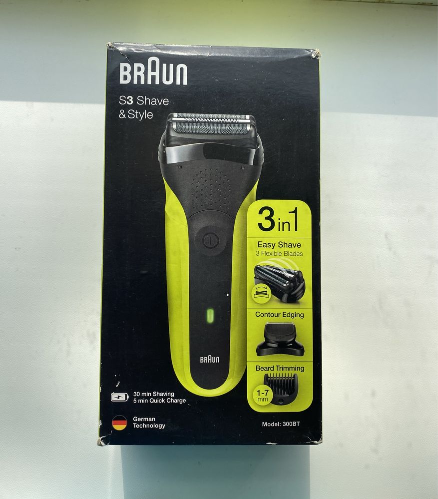 Електробритва-тример BRAUN Series 3 300BT
