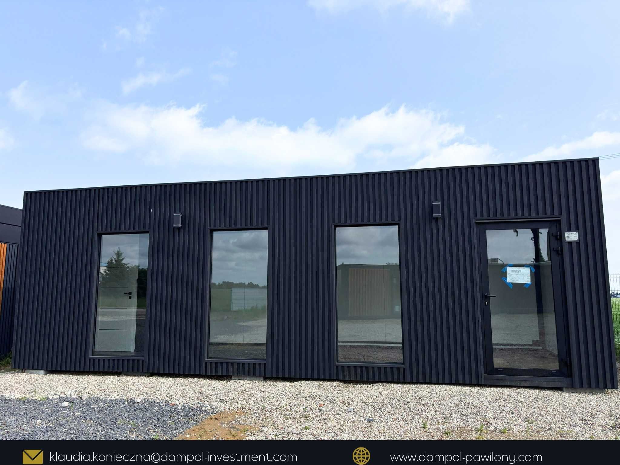 pawilon biurowy 9x3/ domek letniskowy, całoroczny 27m2/ handlowy