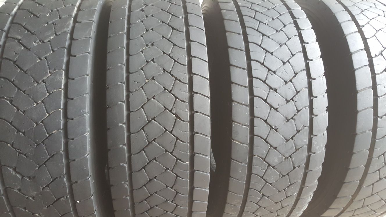 265/70 R17.5 DUNLOP 4 шт ведущие (задние) 2019год