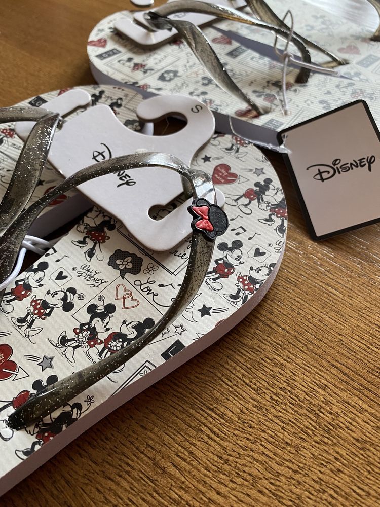 Klapki Japonki Minnie Mouse Disney Myszka Miki Mouse