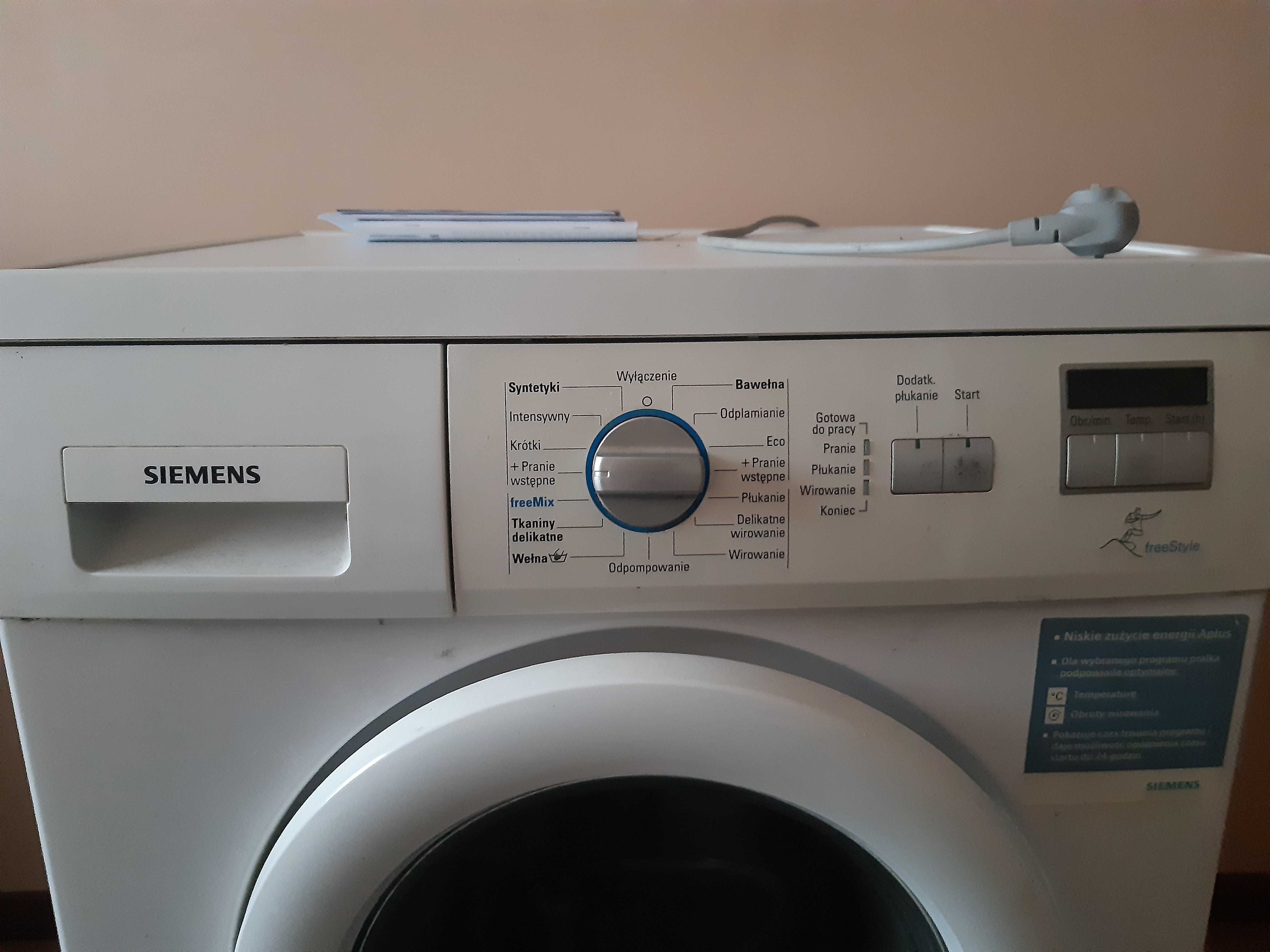 Części pralka automatyczna Siemens