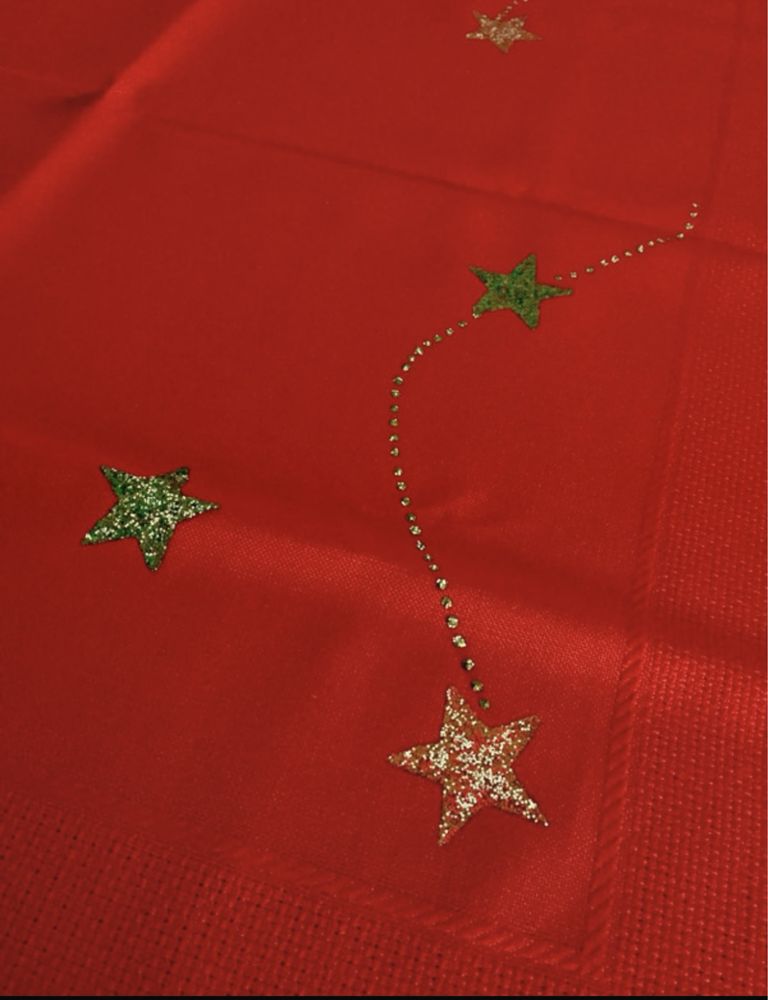 Toalha de Natal encarnada