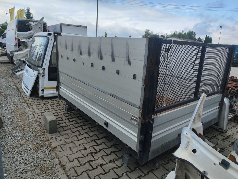 Mała wywrotka na Fiata Ducato doppel kabina. Aluminiowa lekka.