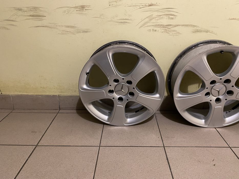Felgi aluminiowe Ronal 16 cali Mercedes 5x112 ET 46 centrujący 66,6
