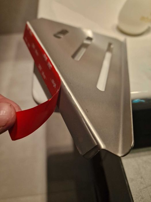 Narożna półka prysznicowa 2szt bez wiercenia, półka nierdzewna