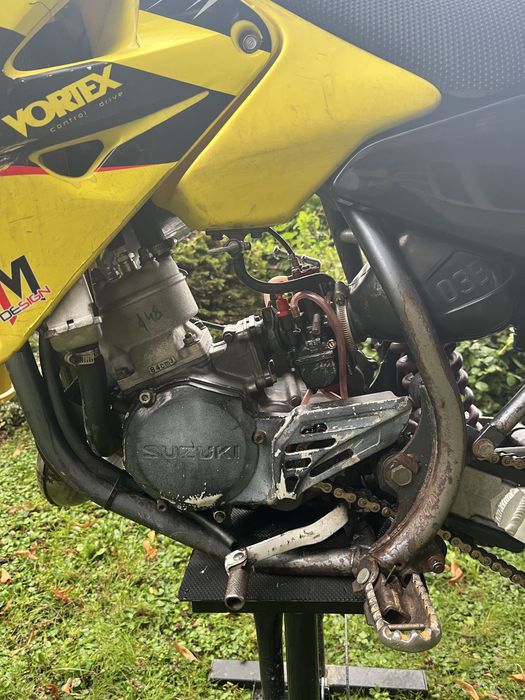 Suzuki RM 85 L / 2004 sel A po serwisie Reiger duże koła restyle kit