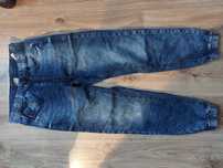Joggery cropp niebieskie 28I L 30