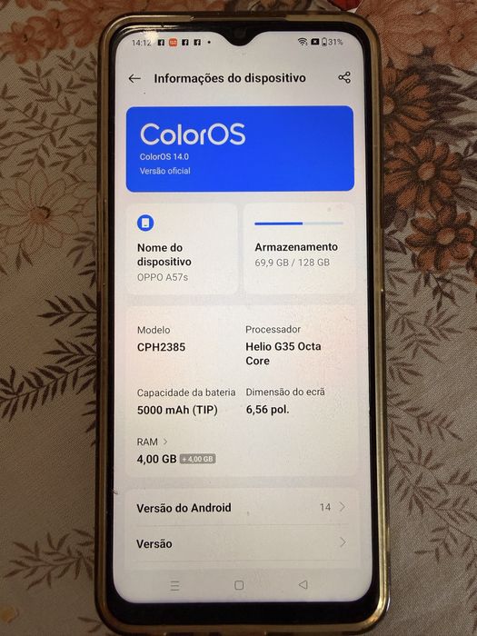 OPPO A57 s color s 14