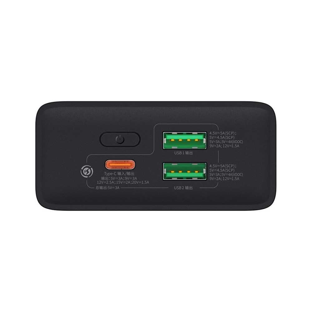 Power Bank Baseus Adaman 2 Metal Digital Display 20000mAh 30W