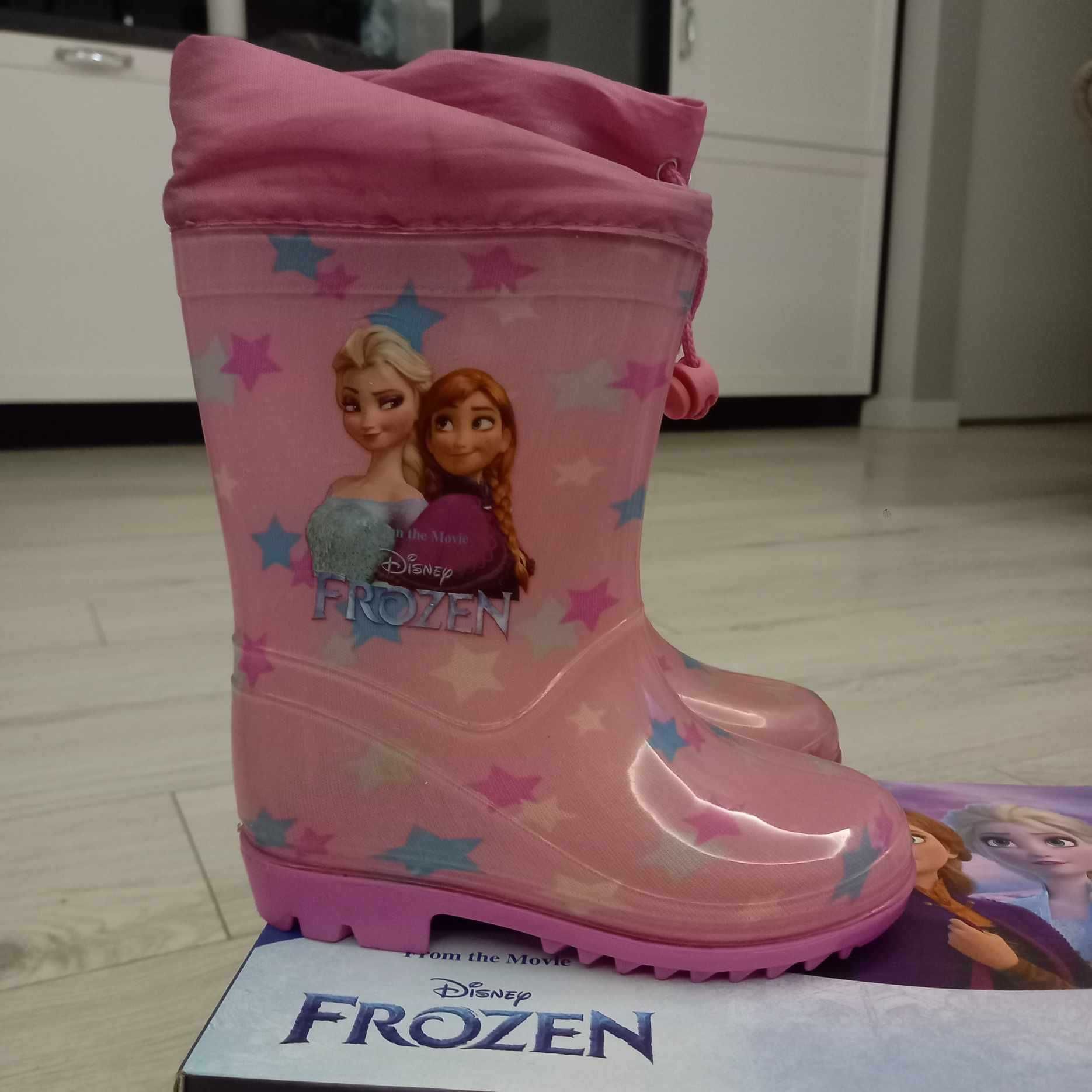 Kalosze dziewczęce Frozen Elsa i Anna rozmiar 25 super stan