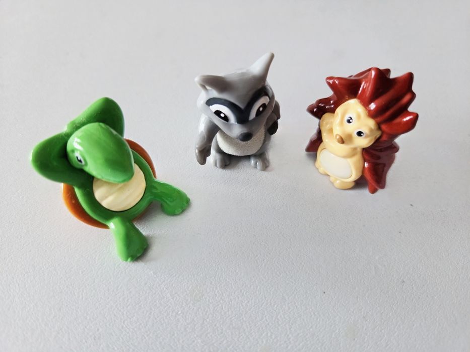 3 figurki zwierzaki