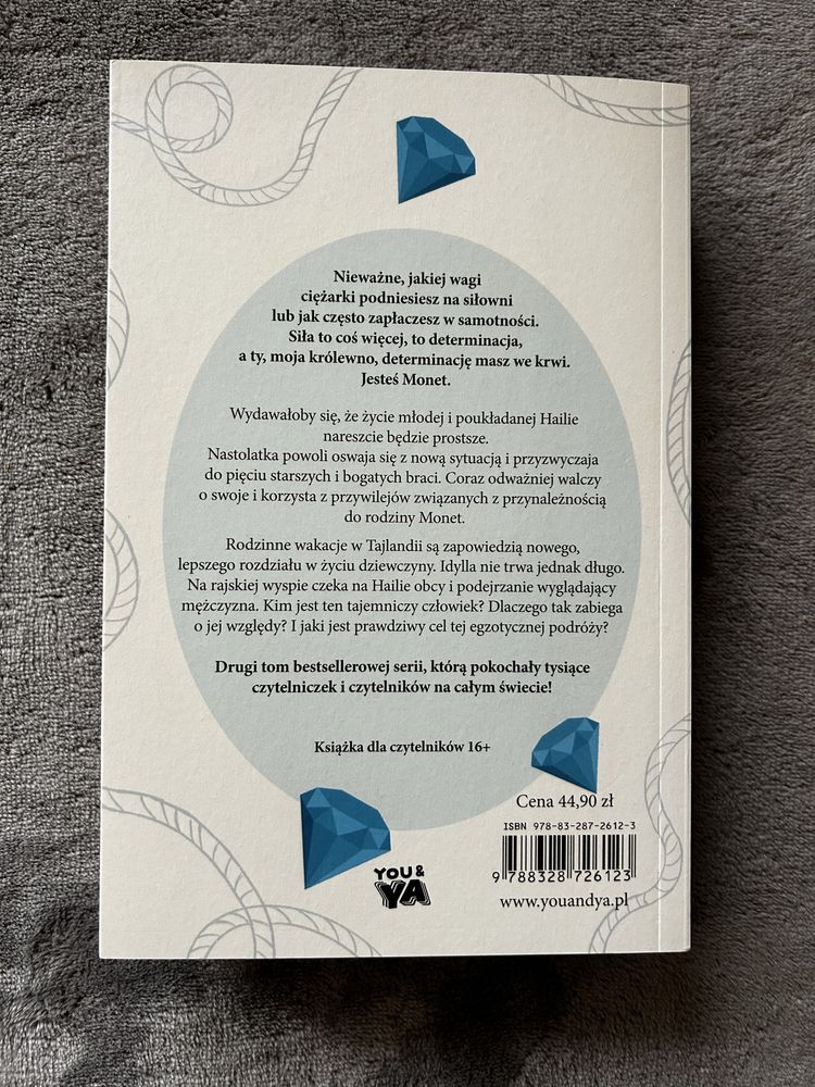 książka Rodzina Monet tom 1, tom 2 część 1 oraz tom 2 część 2