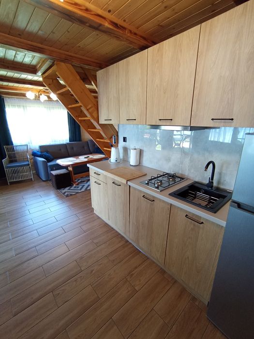 SYLWESTER Balia z gorącą wodą!  SAUNA! Kominek  Mazury